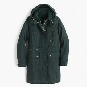 J. Crew Long Downtown Field Jacket Size M